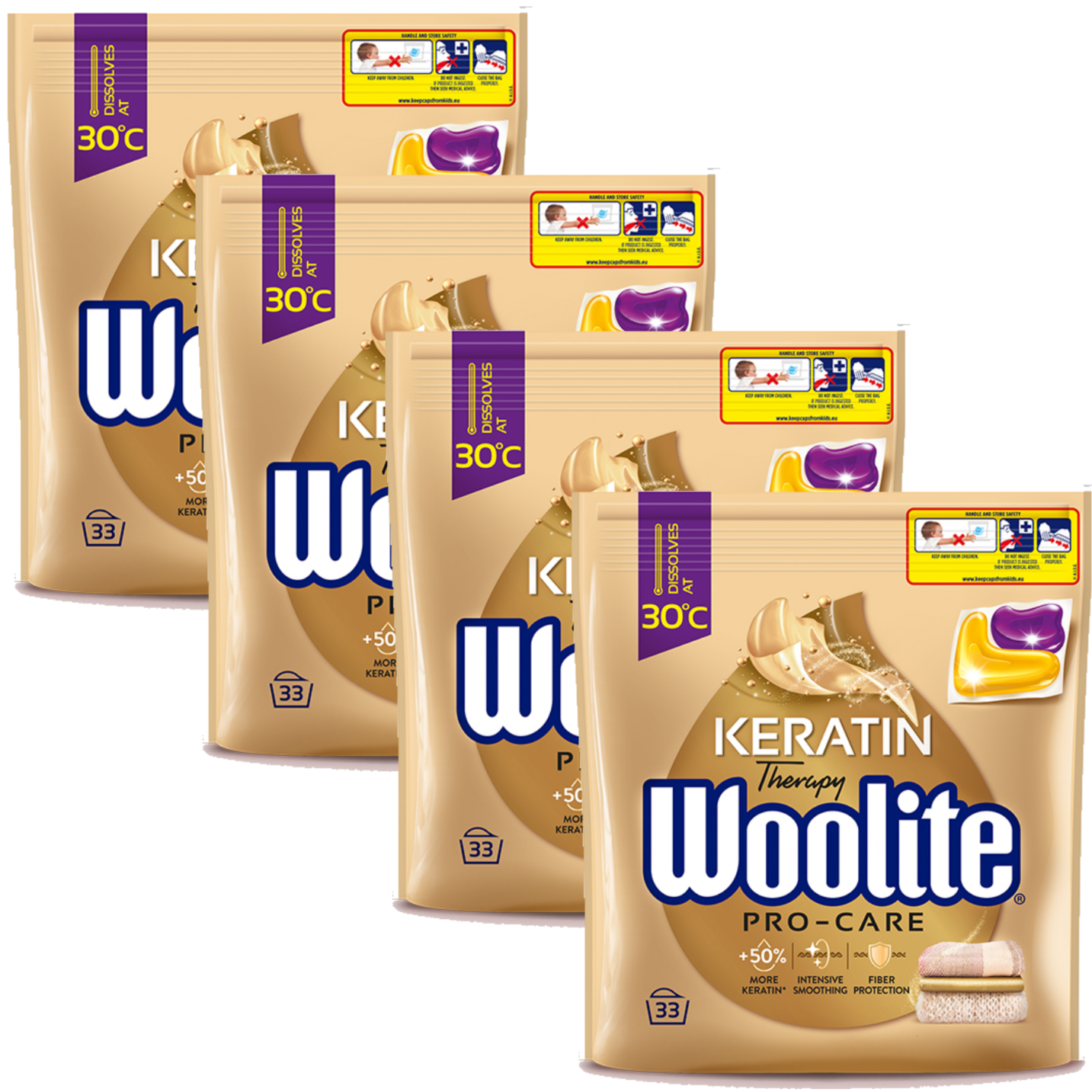 094169 Woolite Żel Kaps Care 33 szt Wo9[zestaw]