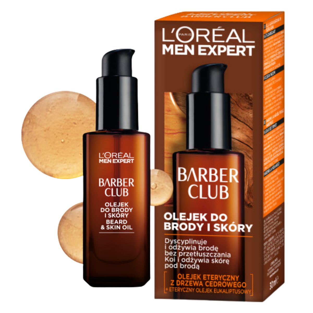 L’Oréal Paris Men Expert Barber Club olejek do długiej brody i skóry 30 ml