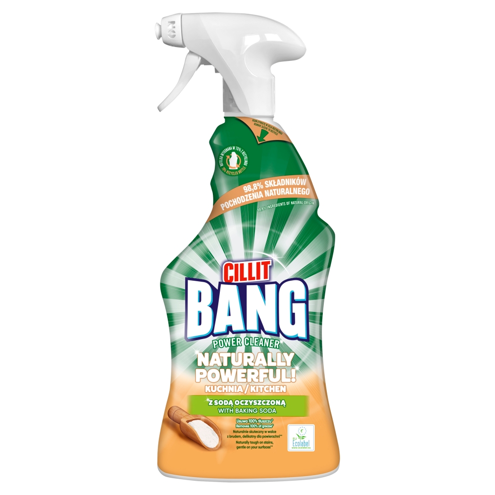 093384 Cillit Bang Natur Pow Spray 750ml x2