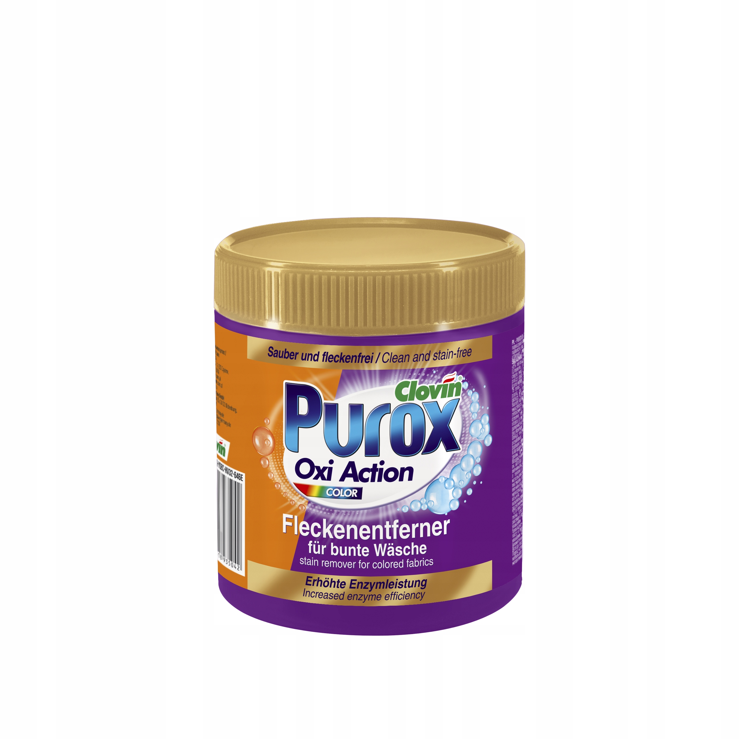 Tlenowy odplamiacz Purox do tkanin kolorowych 750g