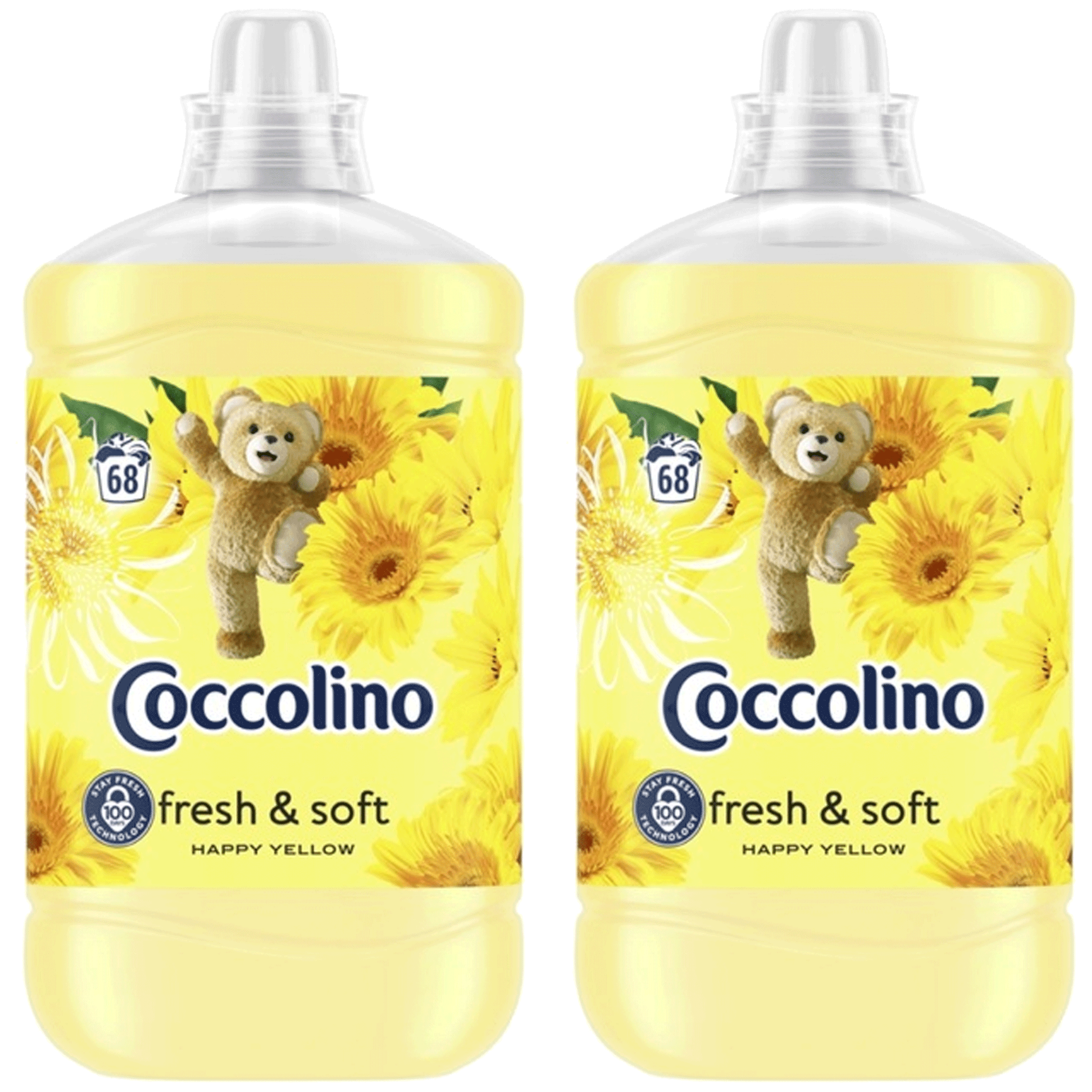 Coccolino Core Happy Yellow 1,7l x2