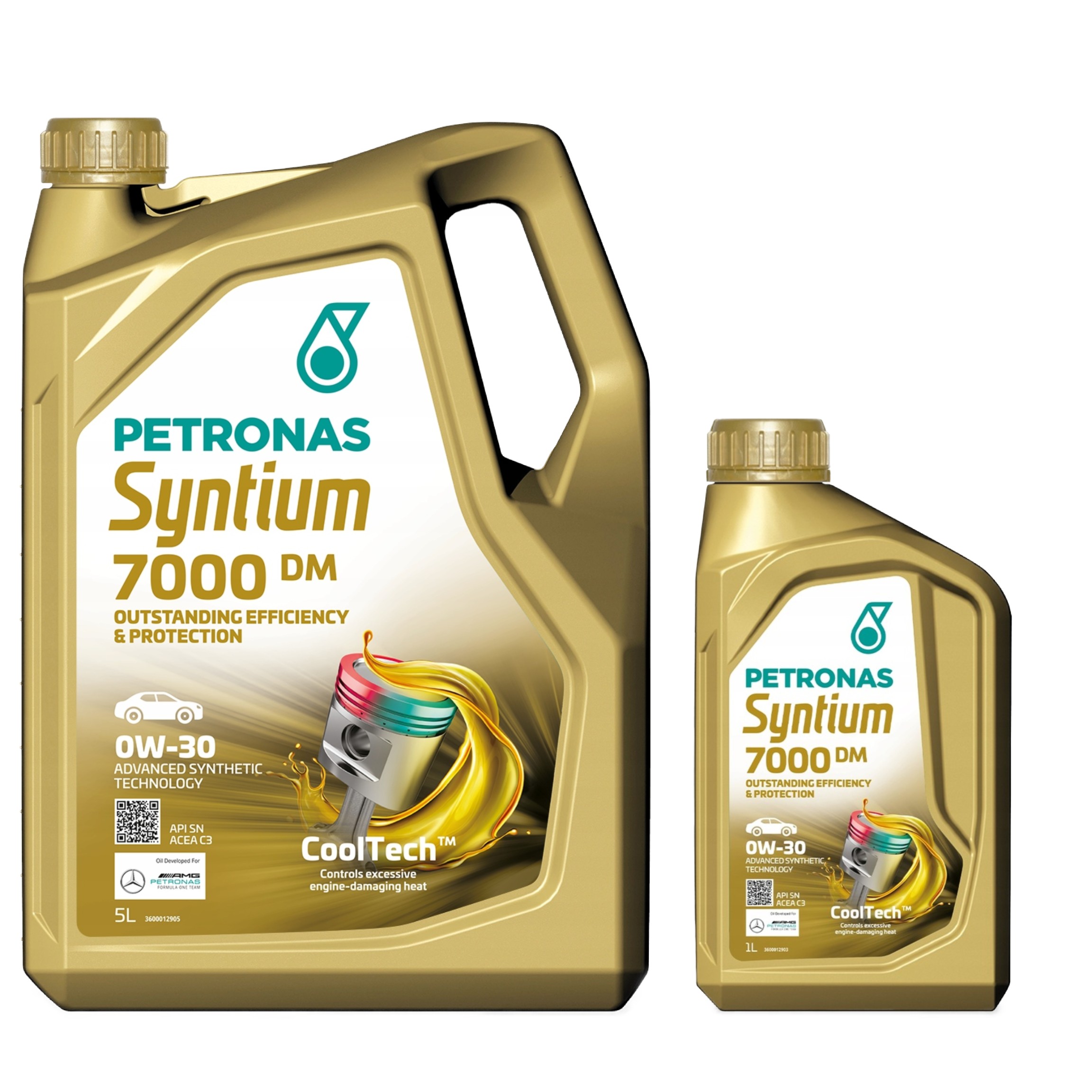 PETRONAS SYNTIUM 7000 DM 0W-30 SN 5L + PETRONAS SYNTIUM 7000 DM 0W-30 SN 1L