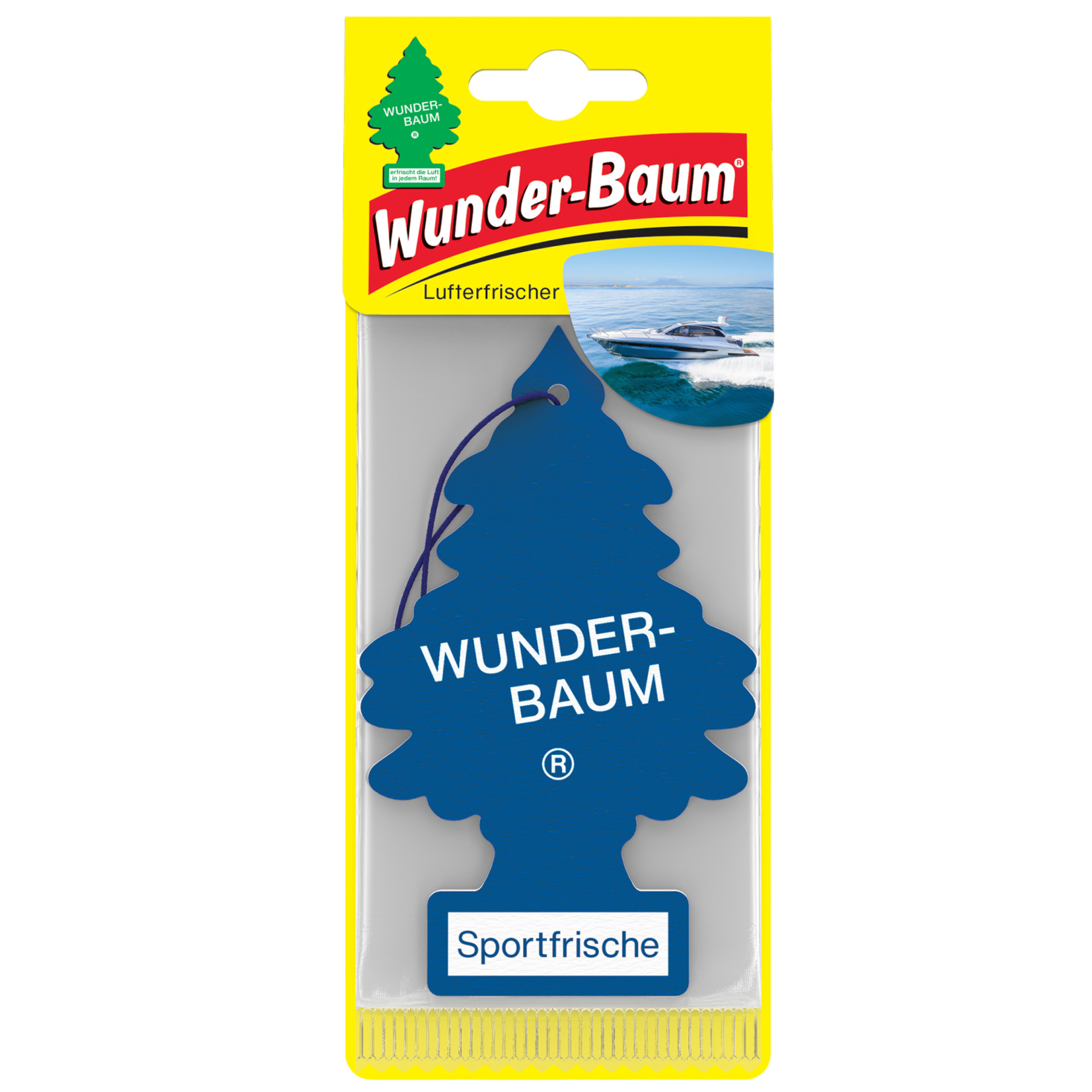 WUNDER-BAUM Choinka Zapachowa Zapach Samochodowy do samochodu Zapach Sport