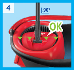 Vileda Easy Wring&Clean Turbo Mop + 242337 Bee Smart Worki na Śmieci LDPE 60l 10szt. 242434