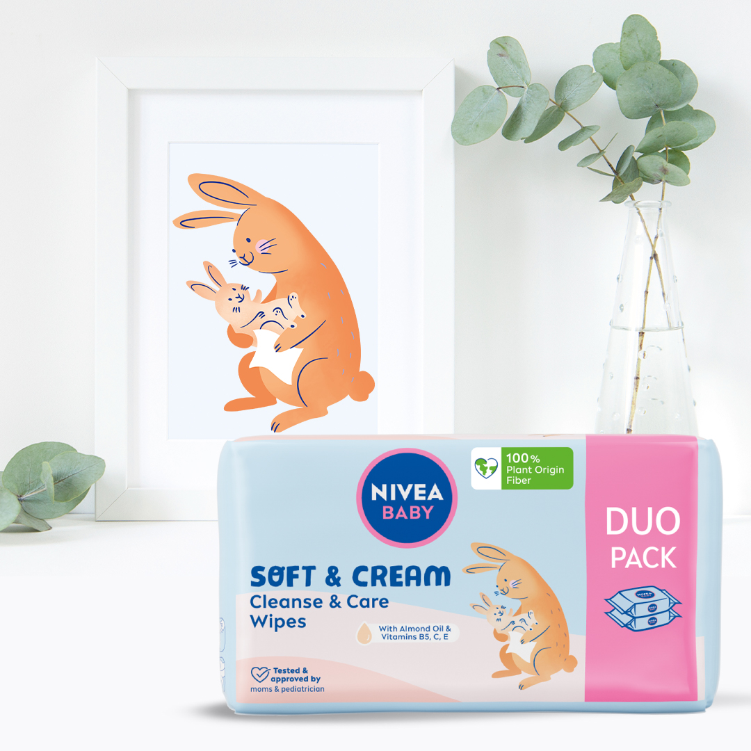 NIVEA BABY WYPRAWKA PIERWSZE DNI dla dzieci i niemowląt, szampon, oliwka