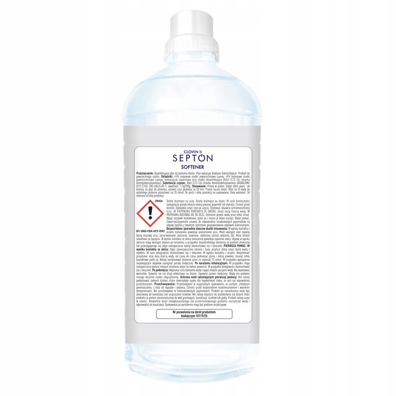 Płyn do płukania Clovin II Septon Softener 1,8 l