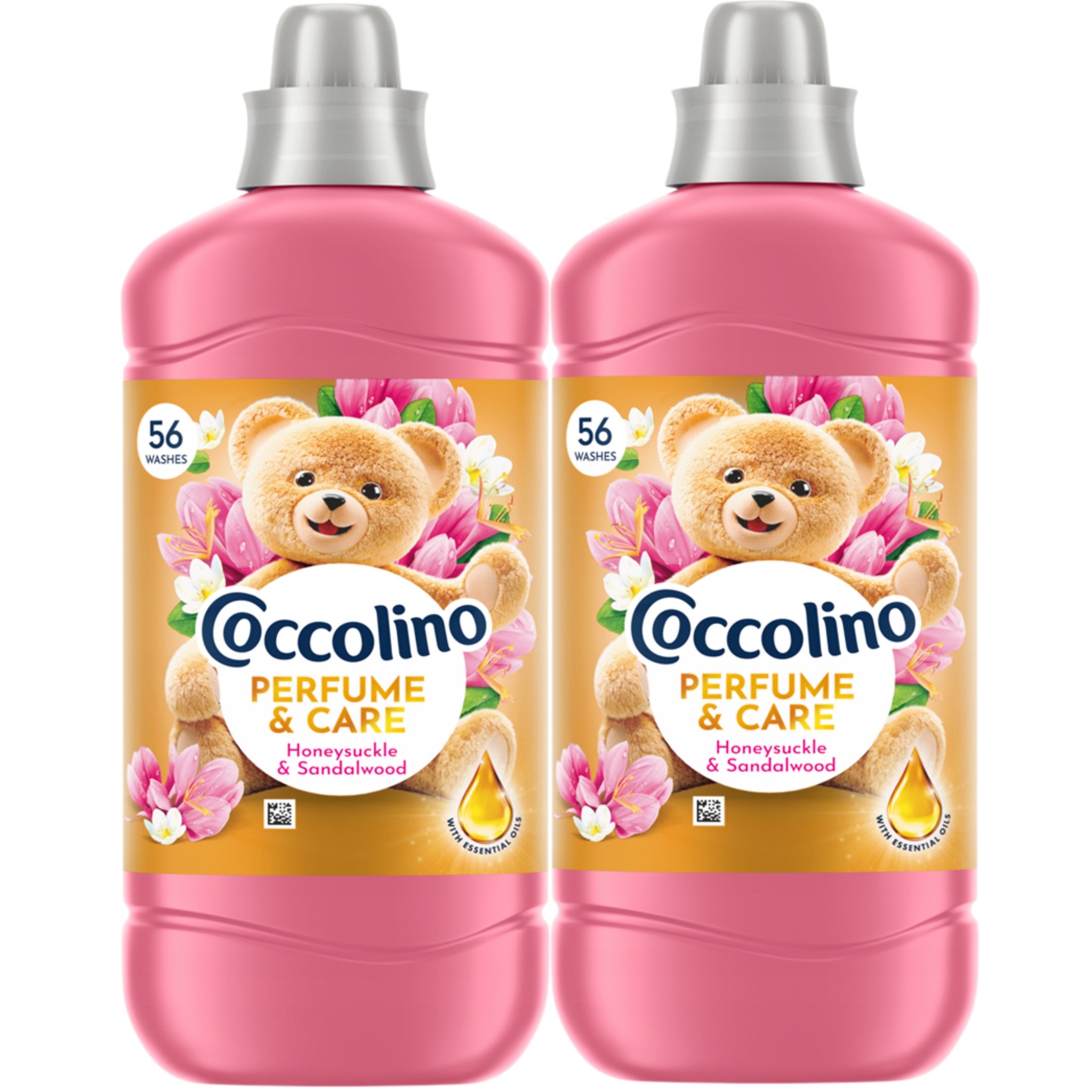 Coccolino Perfume & Care Honeysuckle & Sandalwood 1288ml x2