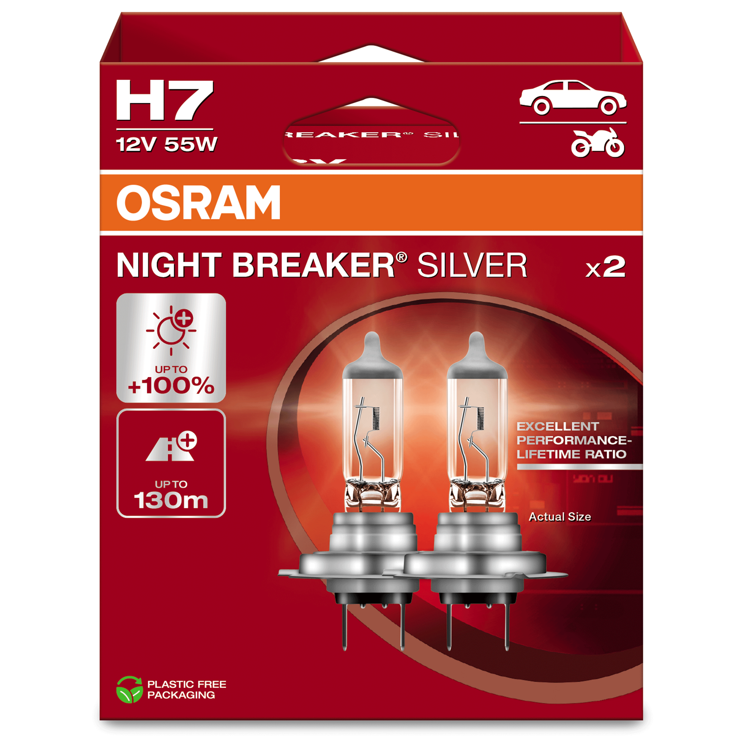 Osram Night Breaker Silver H7. EPACK