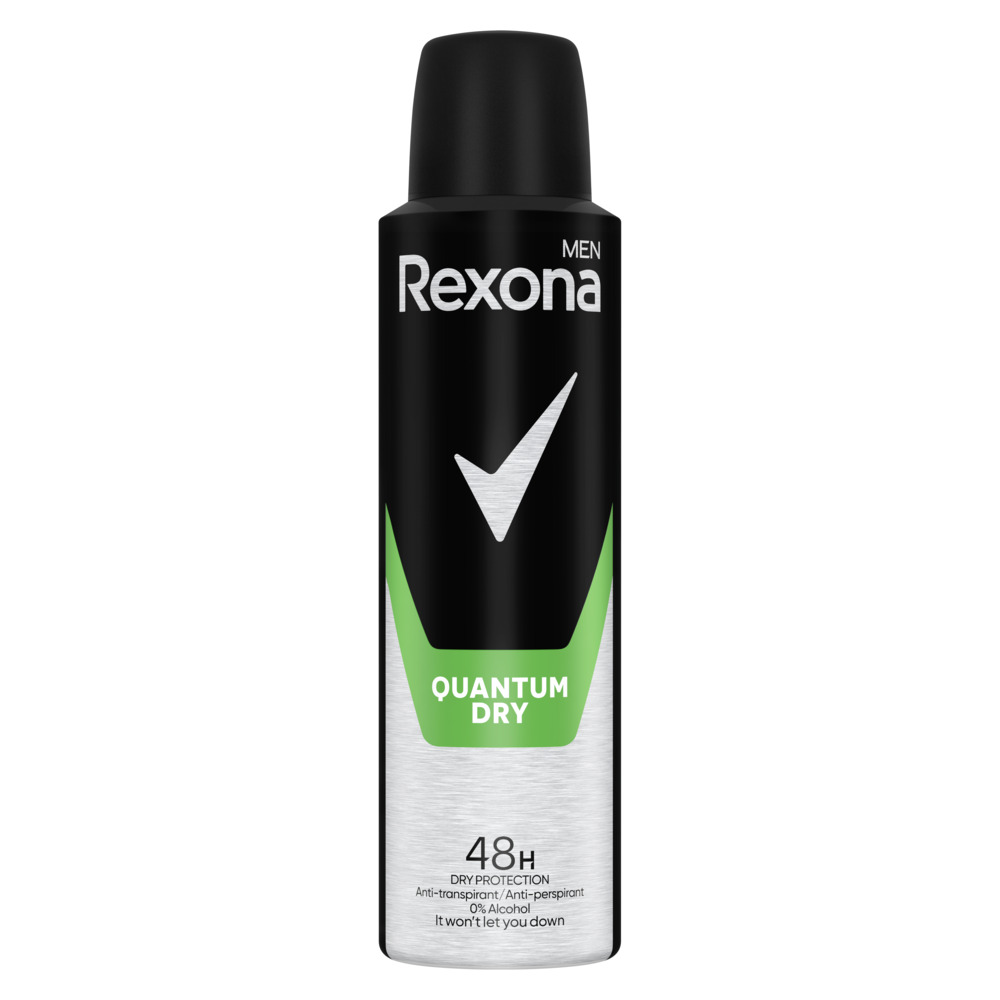 Rexona Men Quantum Dry antyperspirant w aerozolu 150 ml
