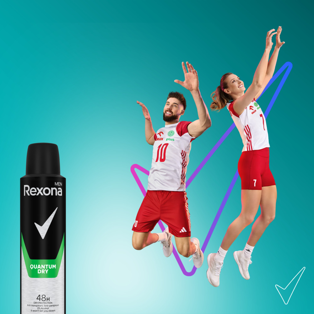 Rexona Men Quantum Dry antyperspirant w aerozolu 150 ml