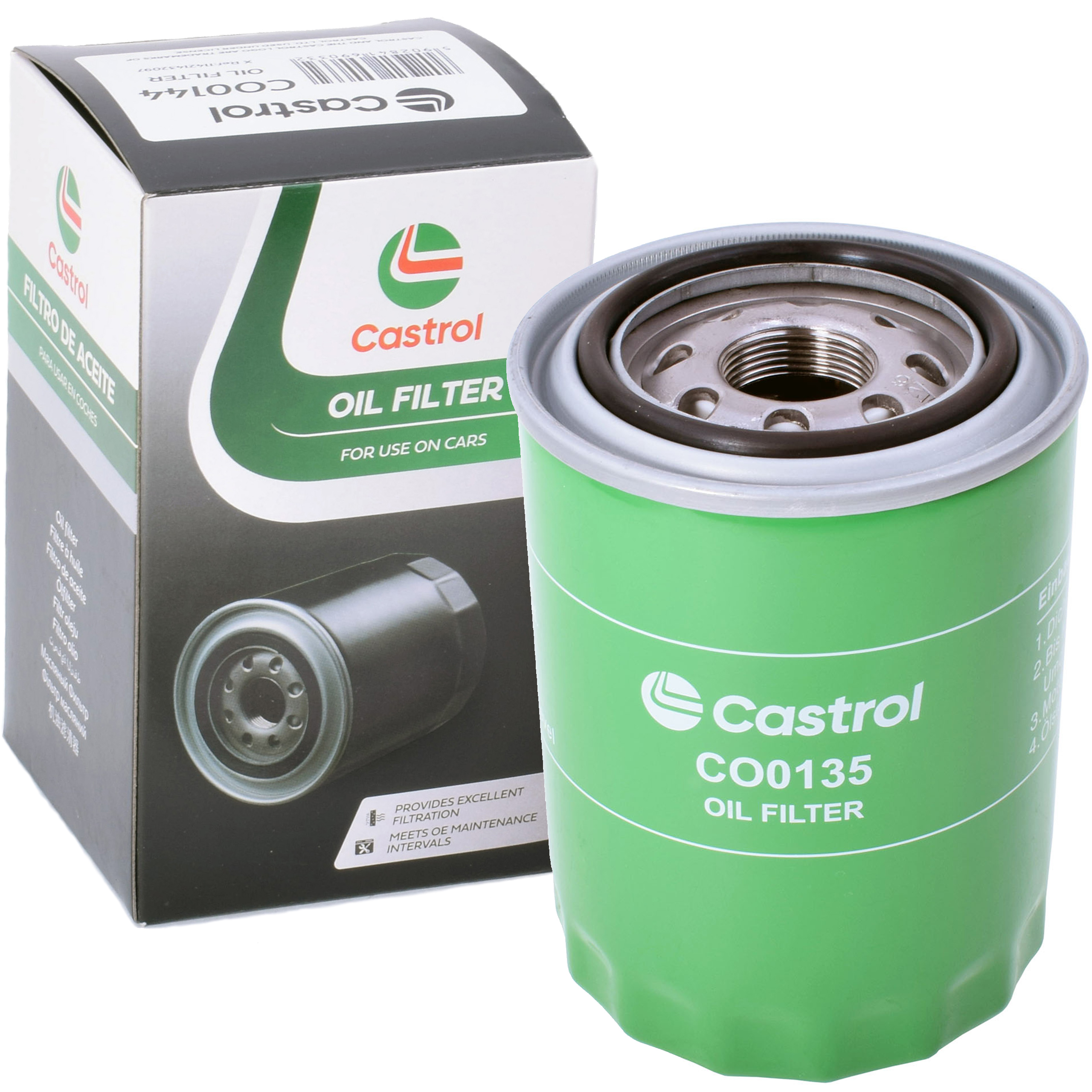 Castrol Samochodowy Filtr Oleju CO0135 + zawieszka gratis