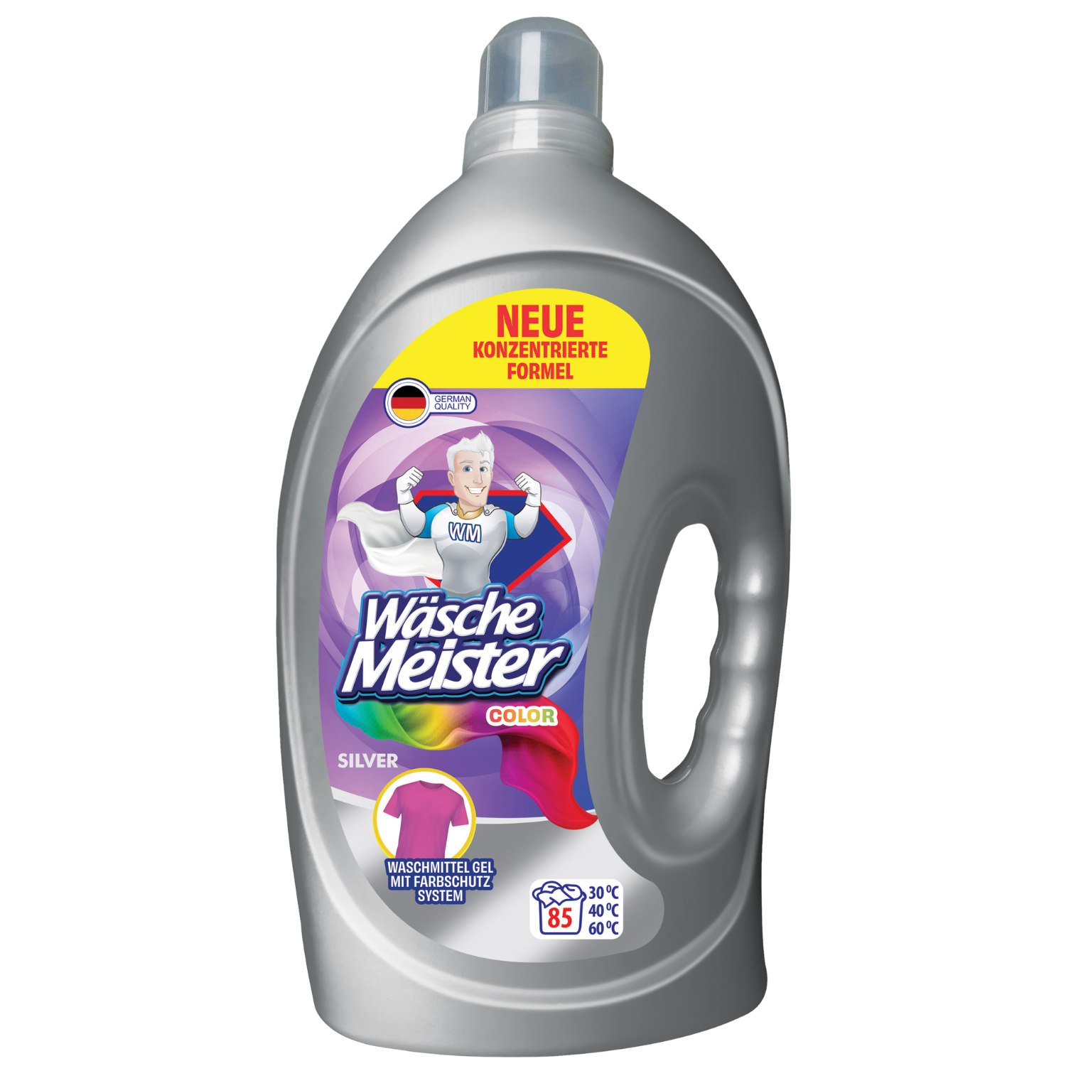 WascheMeister Silver Color żel 3L
