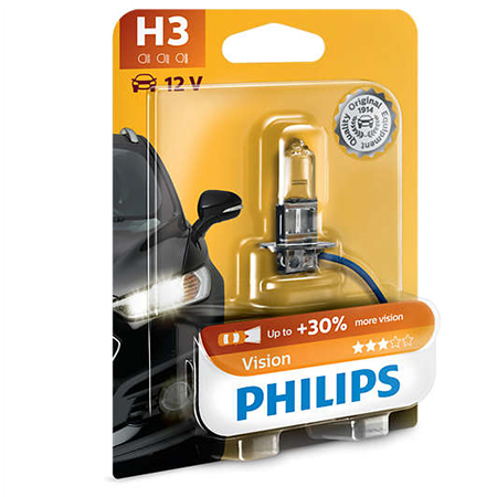 Philips Vision żarówka samochodowa H3 12 V 55 W 1 szt.