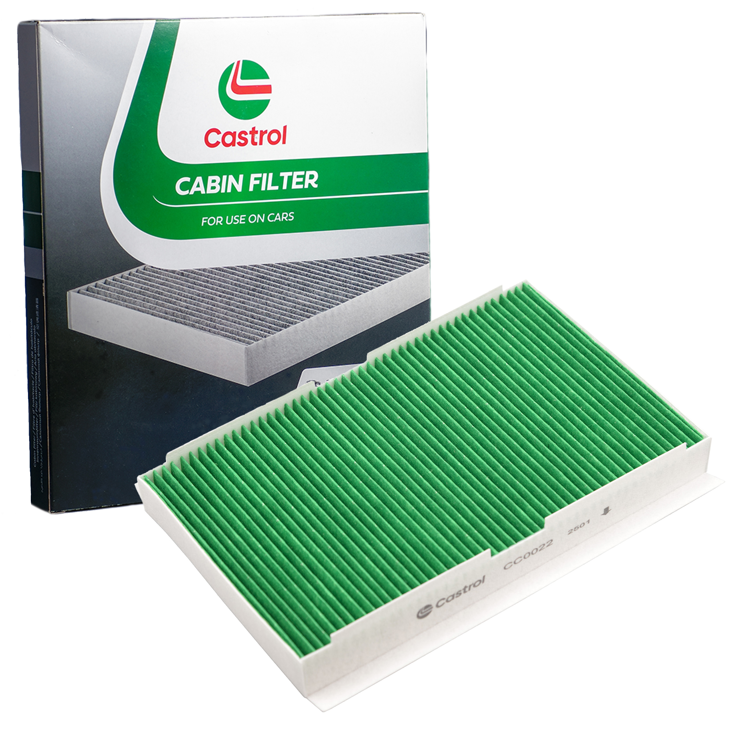 Castrol Filtr Kabinowy wentylacja przestrzeni pasażerskiej CC0022 BASIC+