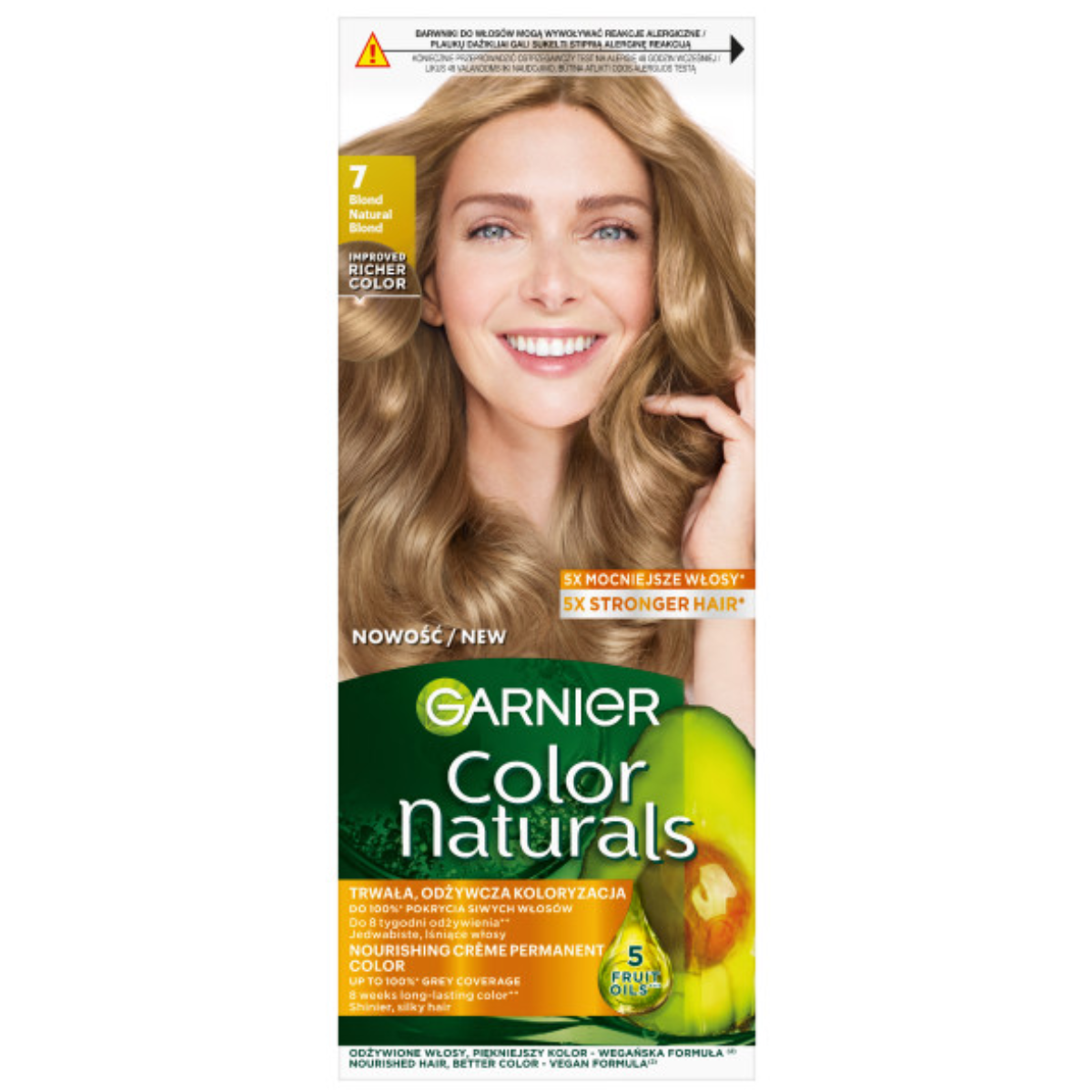 Garnier Color Naturals Farba Do Włosów Blond