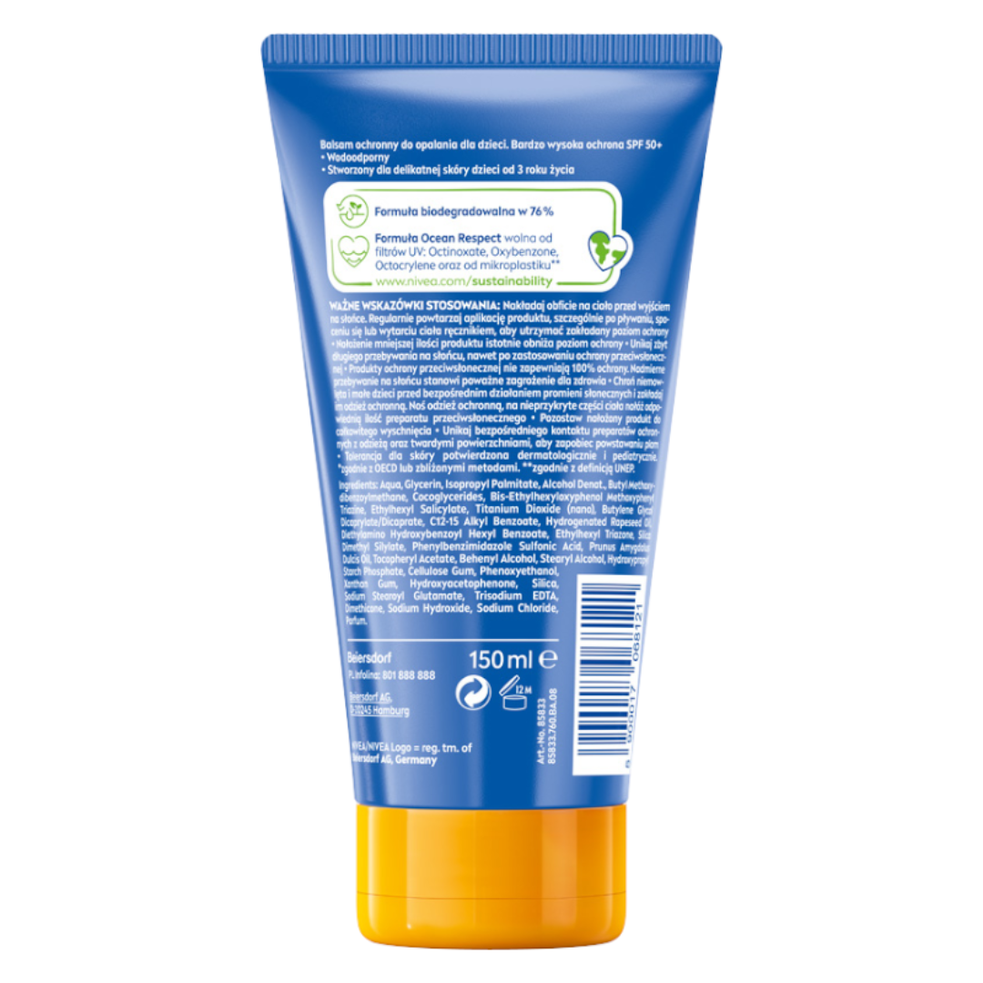NIVEA SUN Protect &Moisture Nawilżający balsam + Balsam ochronny dla dzieci