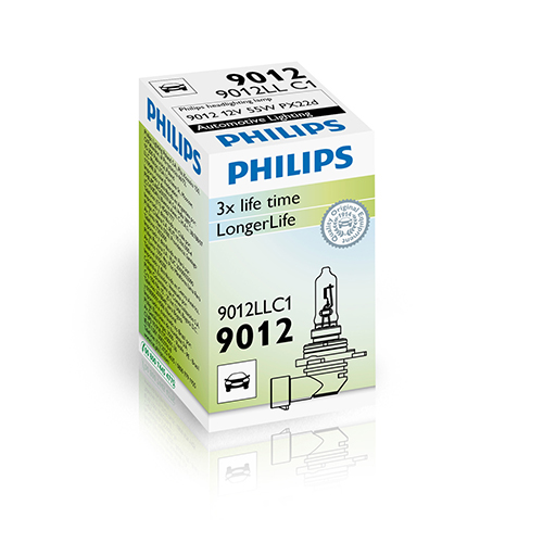 Philips LongLife EcoVision żarówka samochodowa HIR2 9012LLC1 12 V