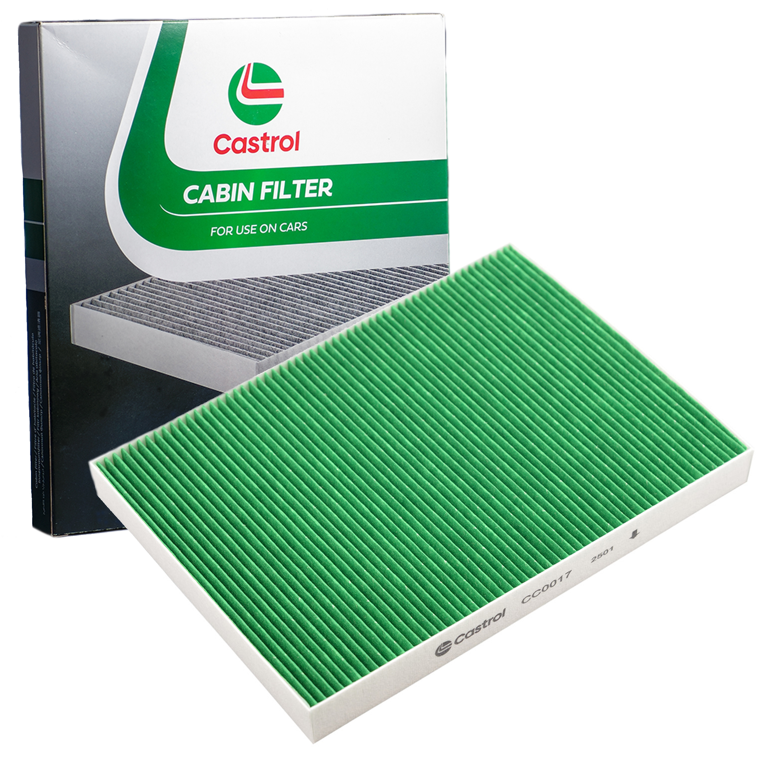 Castrol Filtr Kabinowy wentylacja przestrzeni pasażerskiej CC0017 BASIC+