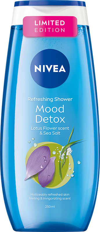 NIVEA Odświeżający Żel pod prysznic Mood Detox, 250 ml