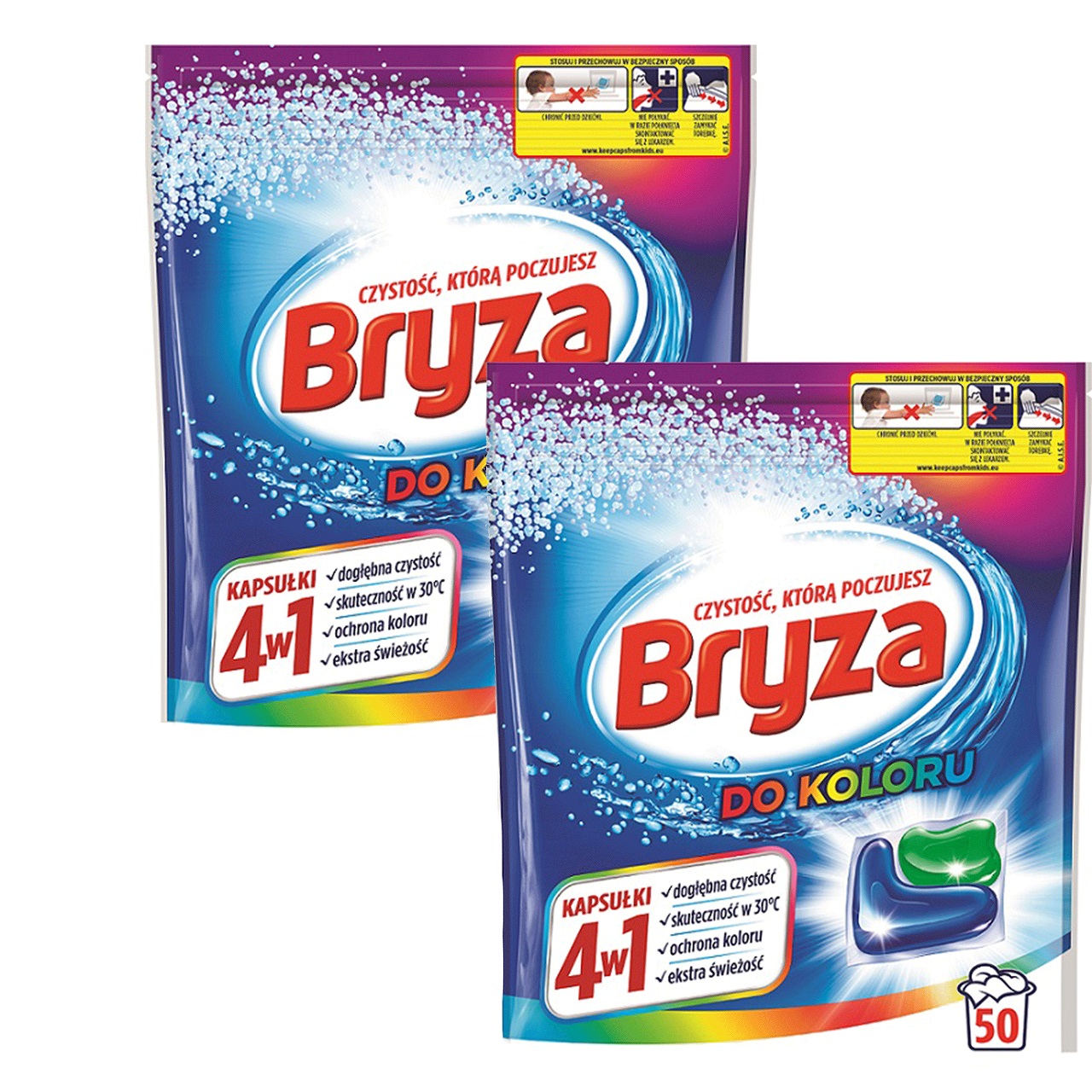 Bryza 4w1 Caps Color 50 W B1083[zestaw]