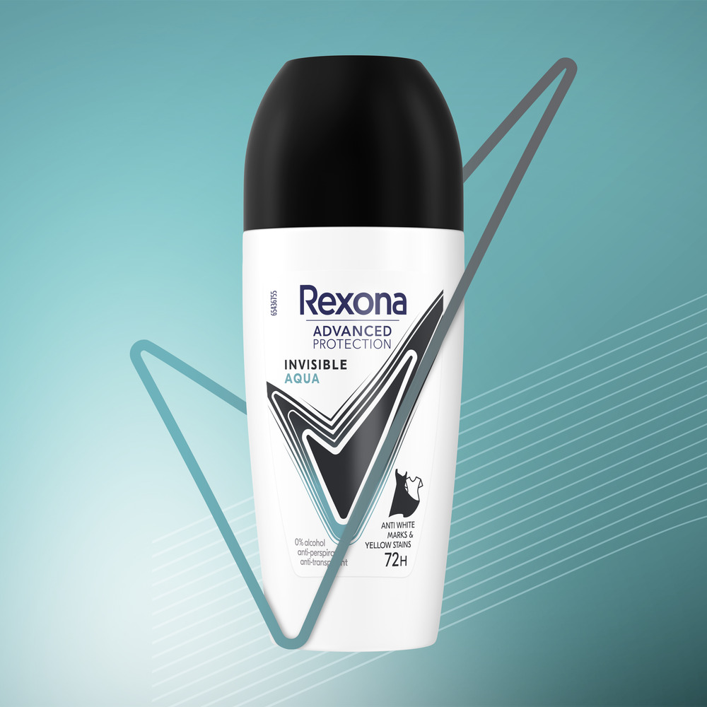 Rexona Advanced Protection antyperspirant w kulce Invisible Aqua 50 ml