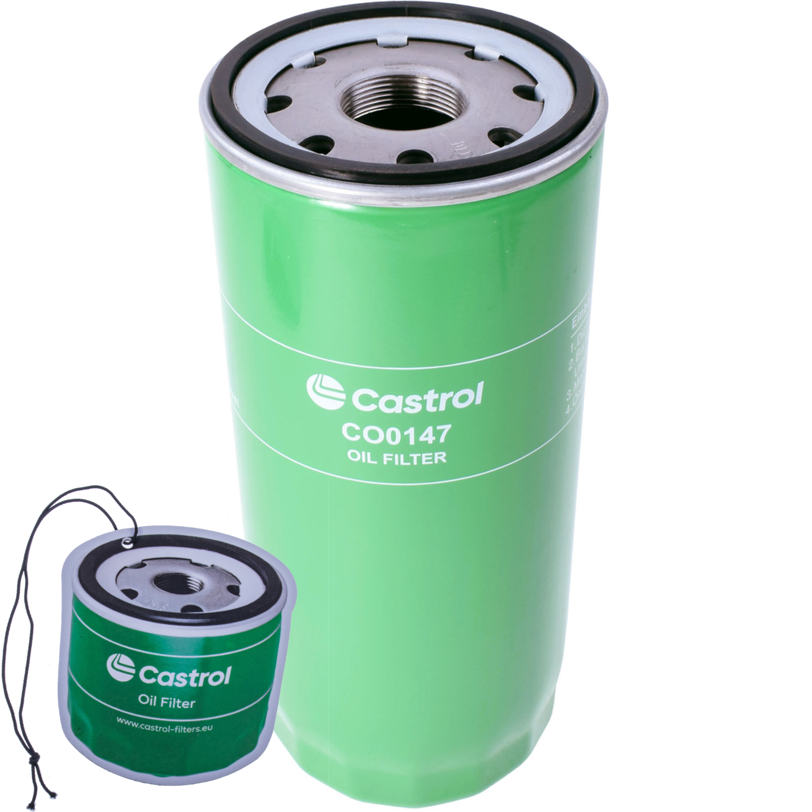Castrol Filters Filtr Oleju CO0147 + Zawieszka Zapachowa gratis