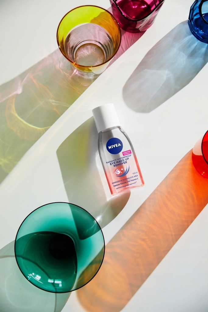 NIVEA Dwufazowy płyn do demakijażu oczu z wit C & Pielęgnujący Płyn Micelar