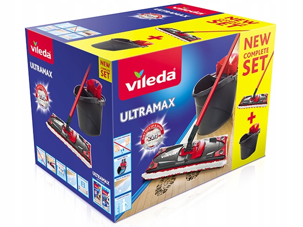 Vileda Mop Ultramax Box UTX + 385443 VILEDA KSIĄŻKA