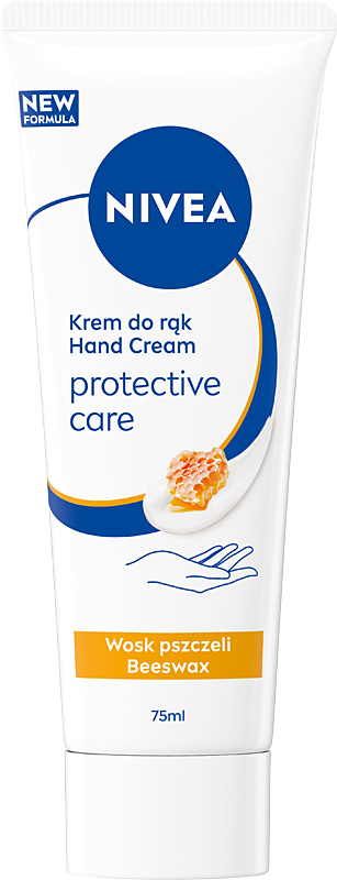 NIVEA Protective Care Krem do rąk z woskiem pszczelim, 75 ml