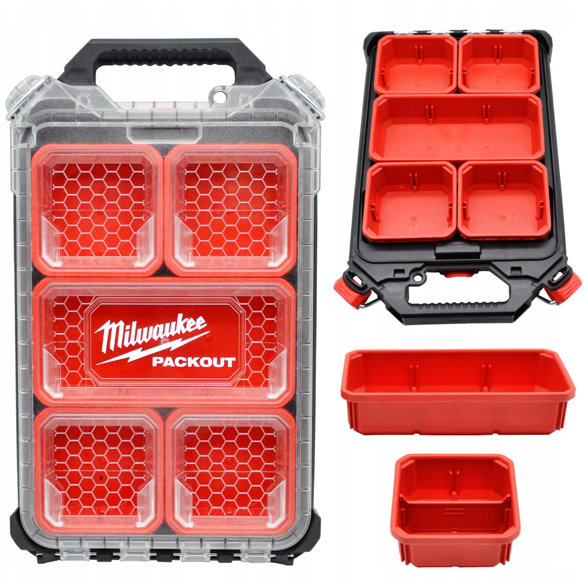 Milwaukee PACKOUT organizer średni