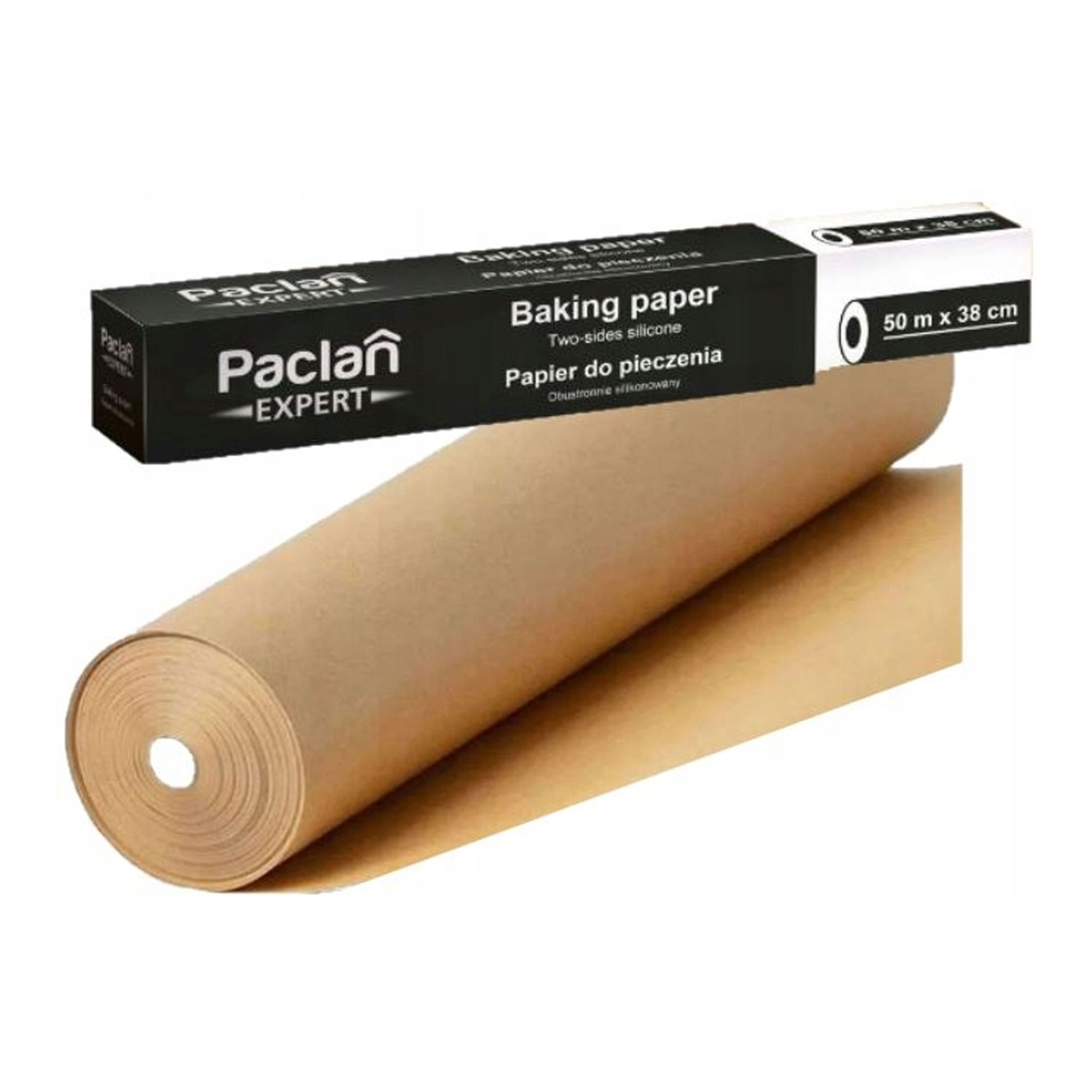Papier do Pieczenia Catering 50m x 38 brązowy do mokrych ciast 134086