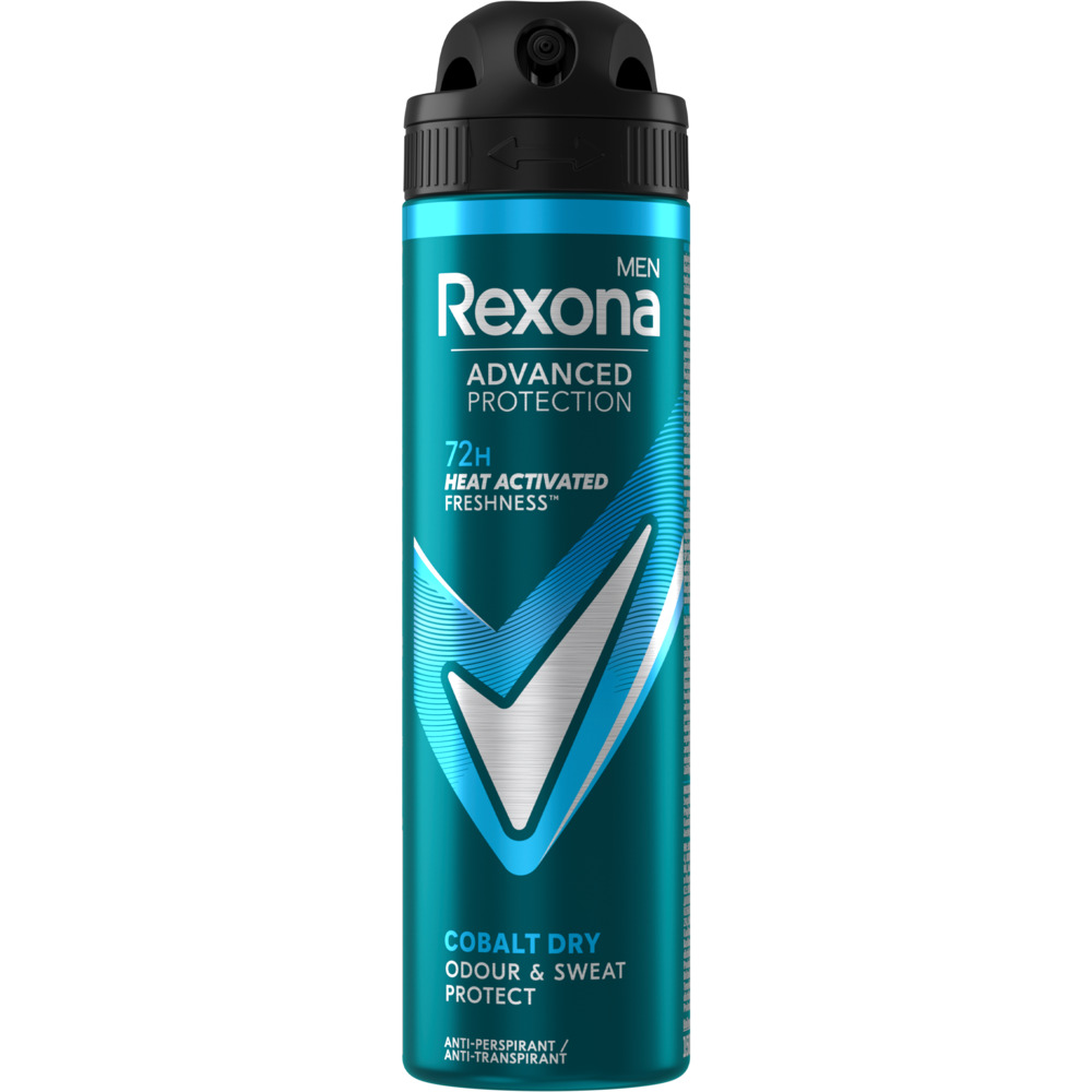 Rexona Men Advanced Protection Cobalt Dry antyperspirant w sprayu 150 ml