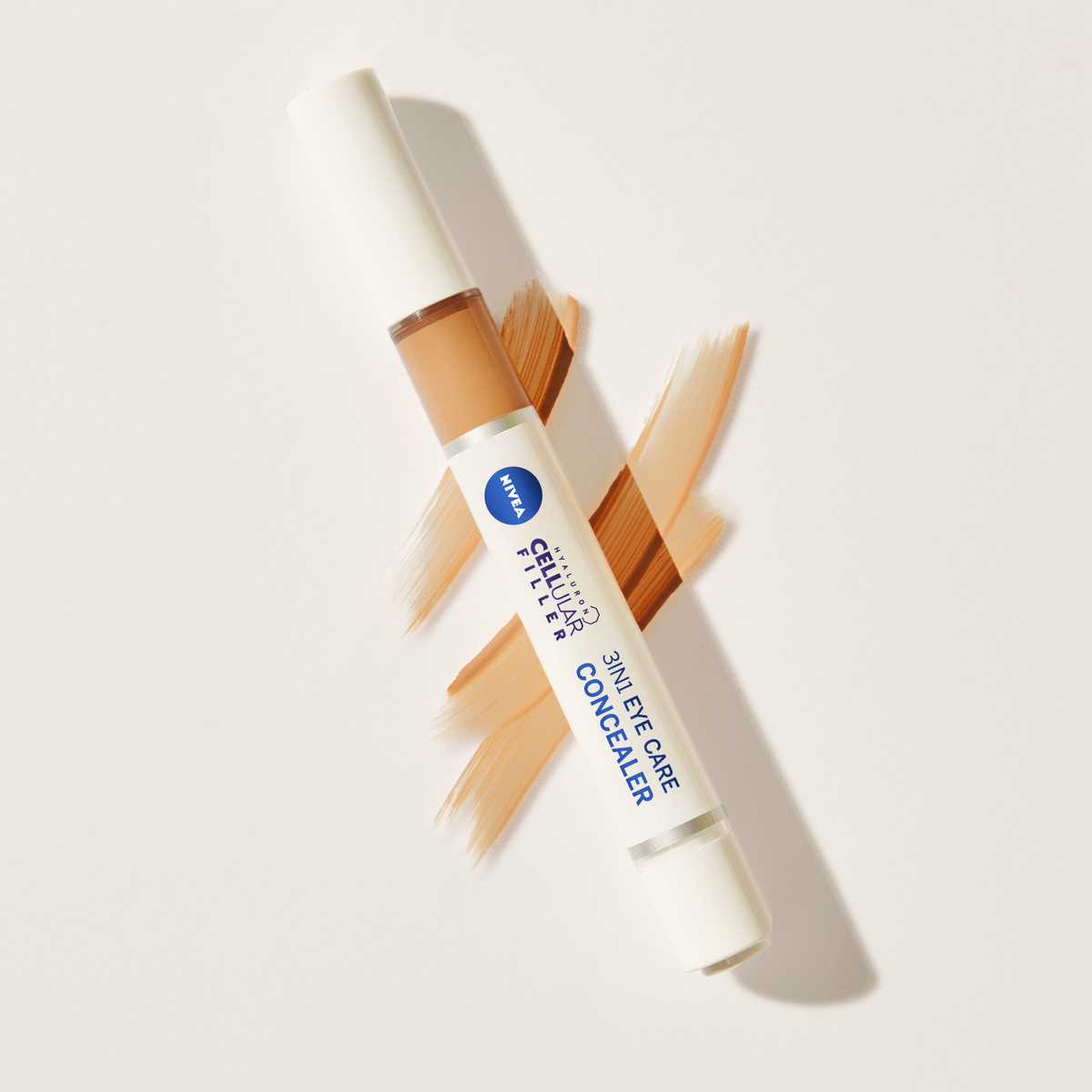 NIVEA Cellular Krem-podkład w poduszce 15ml + Hyaluron Krem korygujący 4ml