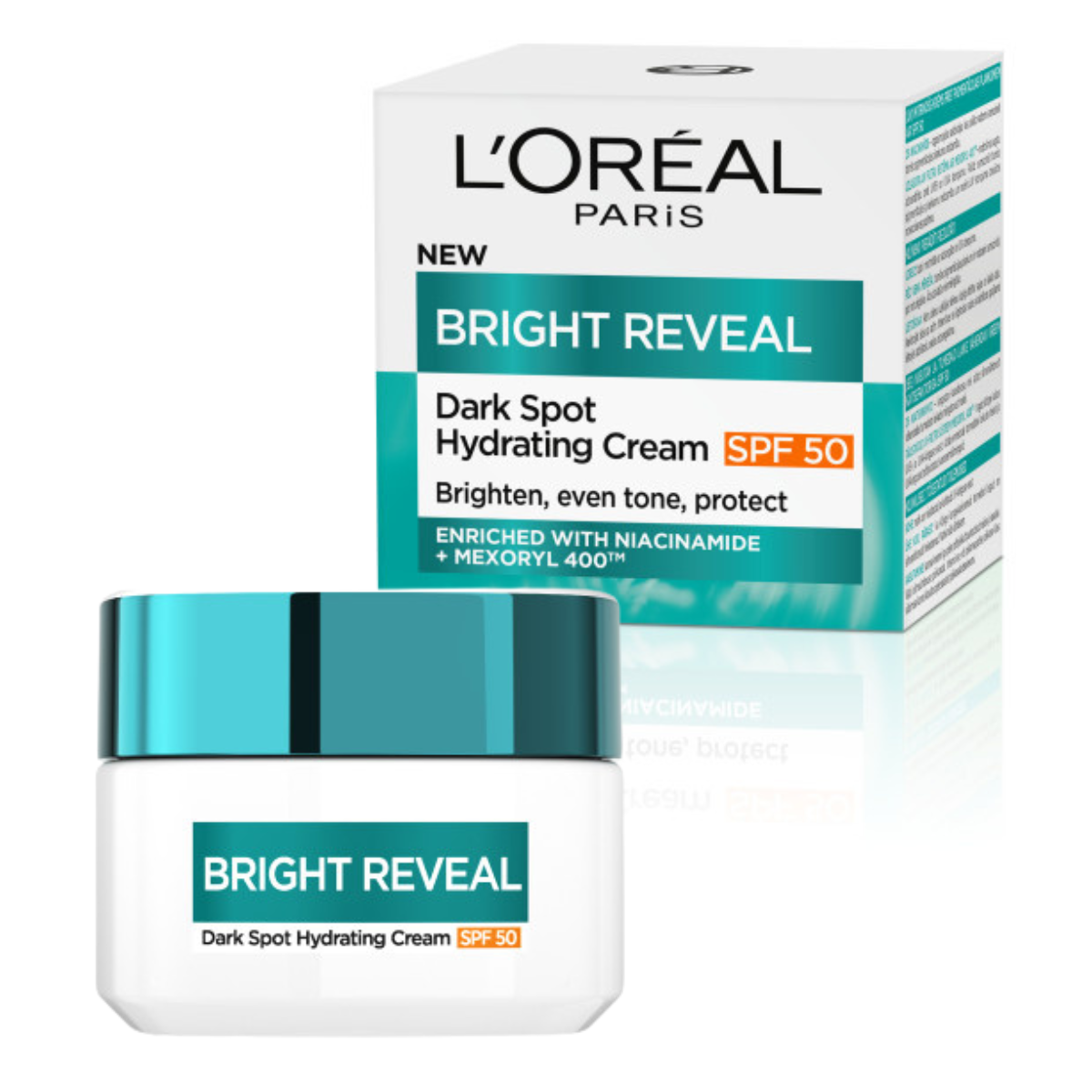 L’Oreal Bright Reveal Nawilżający Krem Redukujący Przebarwienia SPF50 50 ml