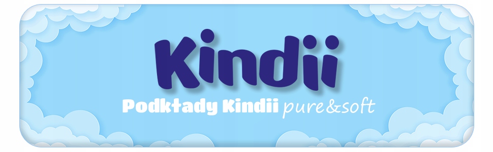 Kindii Podkłady do Przewijania Higieniczne 30 szt.