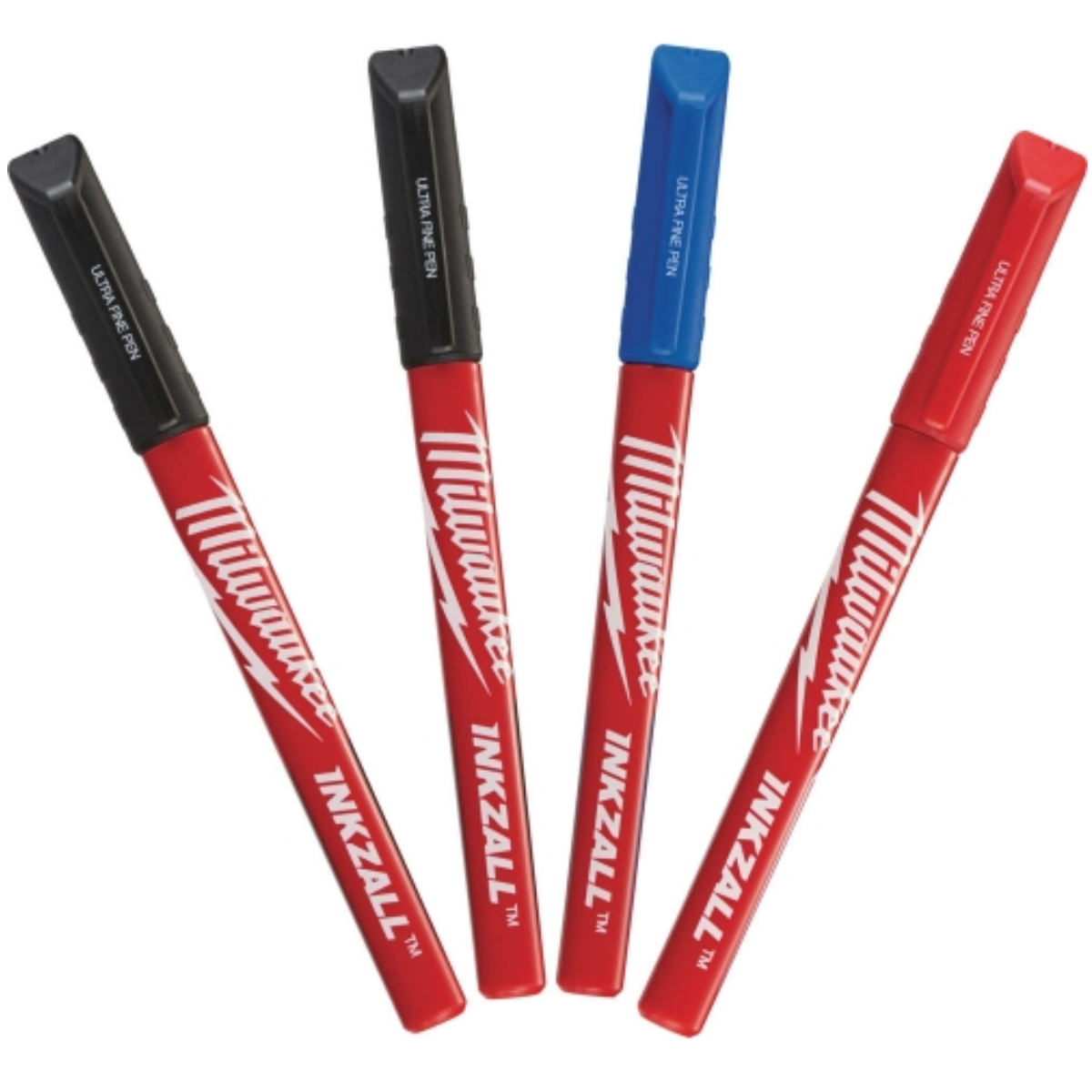 Milwaukee INKZALL cienkopisy kolorowe 0,6 mm 4 szt.