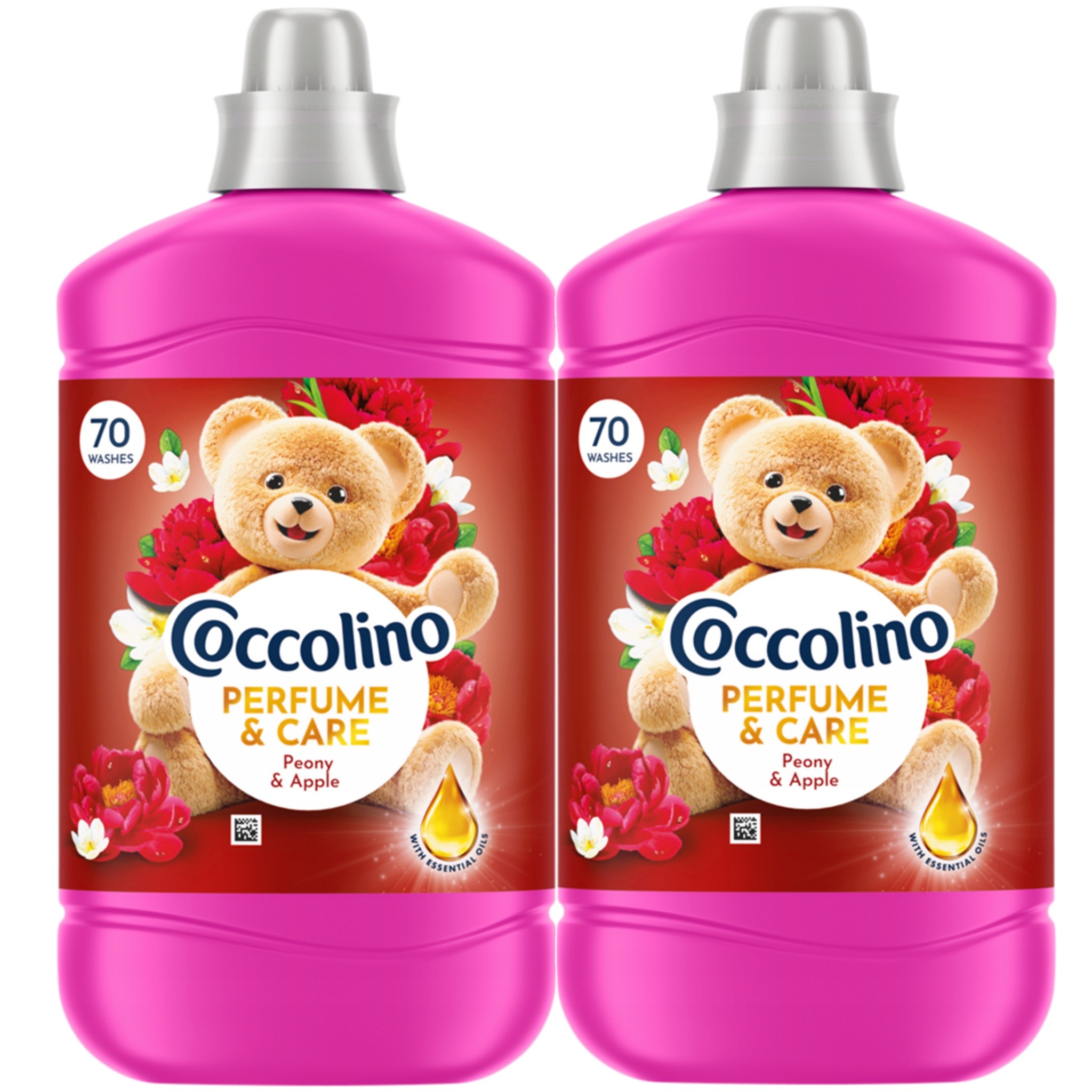 Coccolino Perfume & Care Peony & Apple 1610ml x2