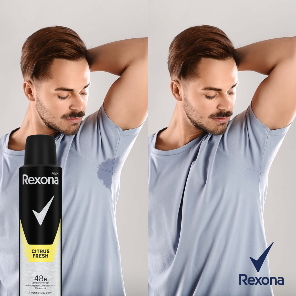 Rexona Men Stay Fresh antyperspirant w aerozolu Citrus 150 ml