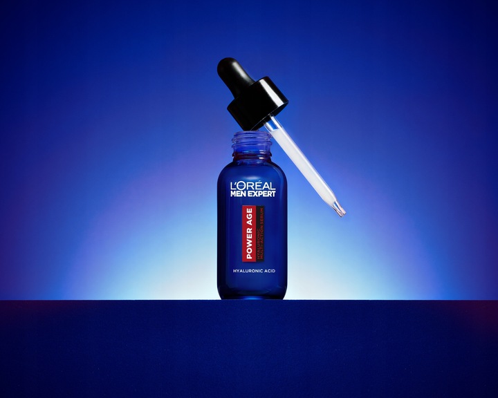 L’Oréal Men Expert Power Age Rewitalizujący Krem i Serum Z Kwasem Hialuronowym