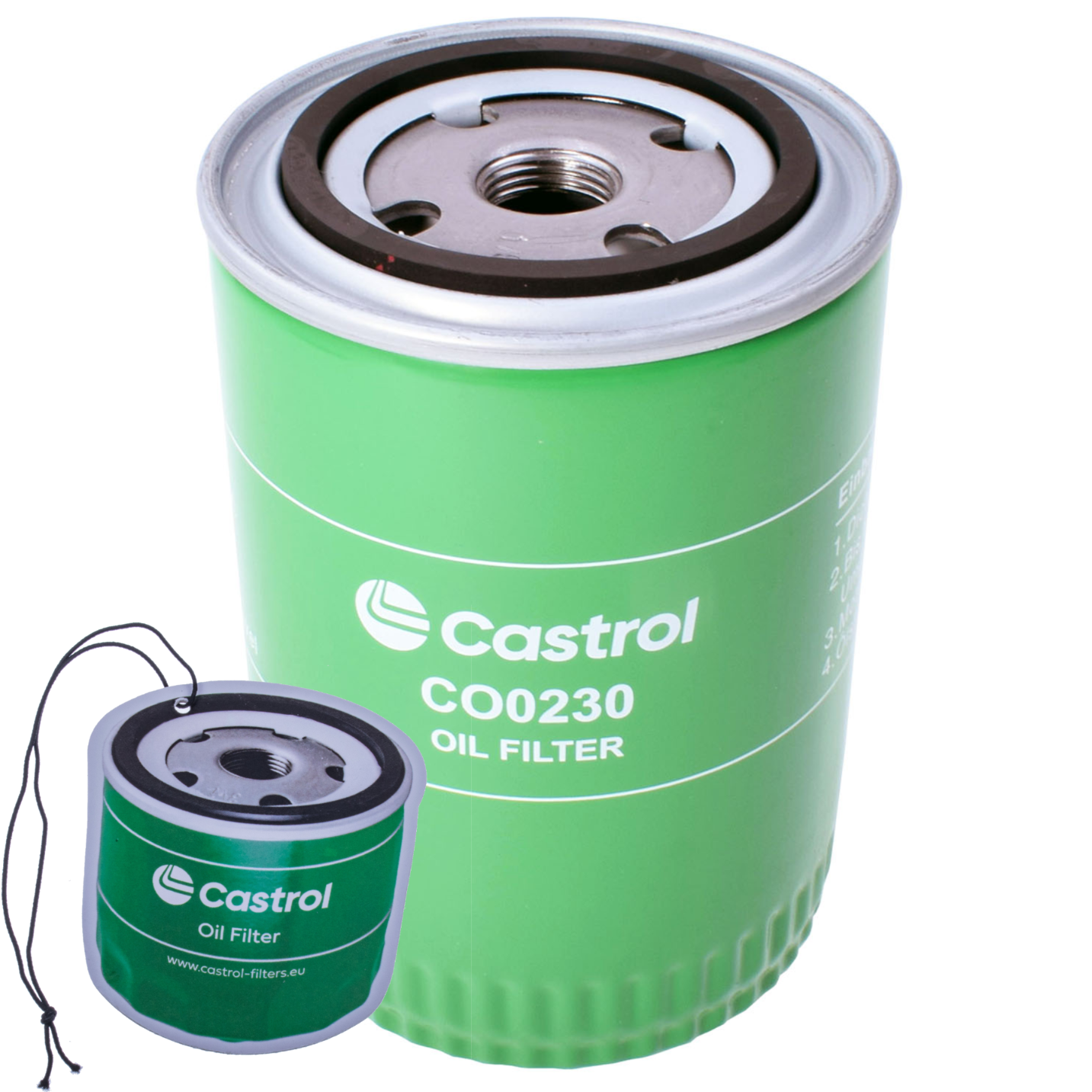 Castrol Filters Filtr Oleju CO0230 + Zawieszka Zapachowa gratis