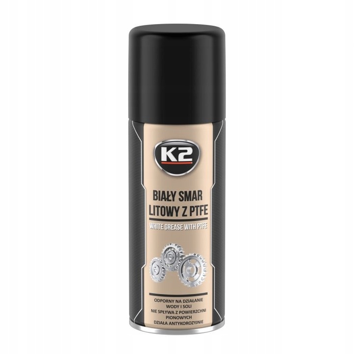 K2 Smar Biały Litowy 400ml W121 64_K2