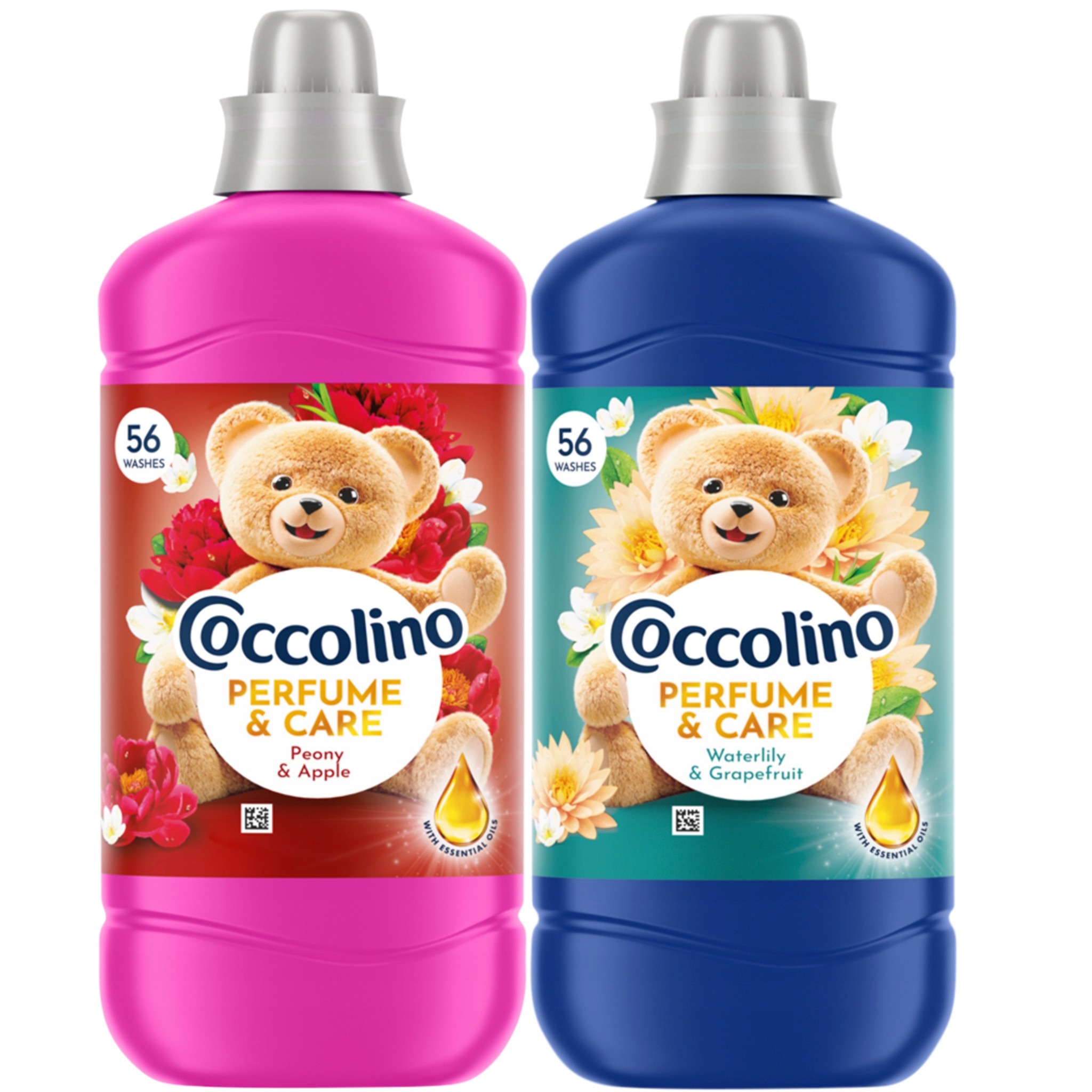 Coccolino Perfume & Care Peony & Apple 1288ml +Coccolino Perfume & Care Waterlily & Grapefruit 1288ml