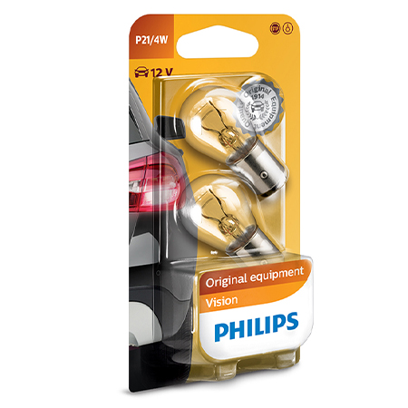 Philips Vision żarówka samochodowa P21/4W 12 V 2 szt.