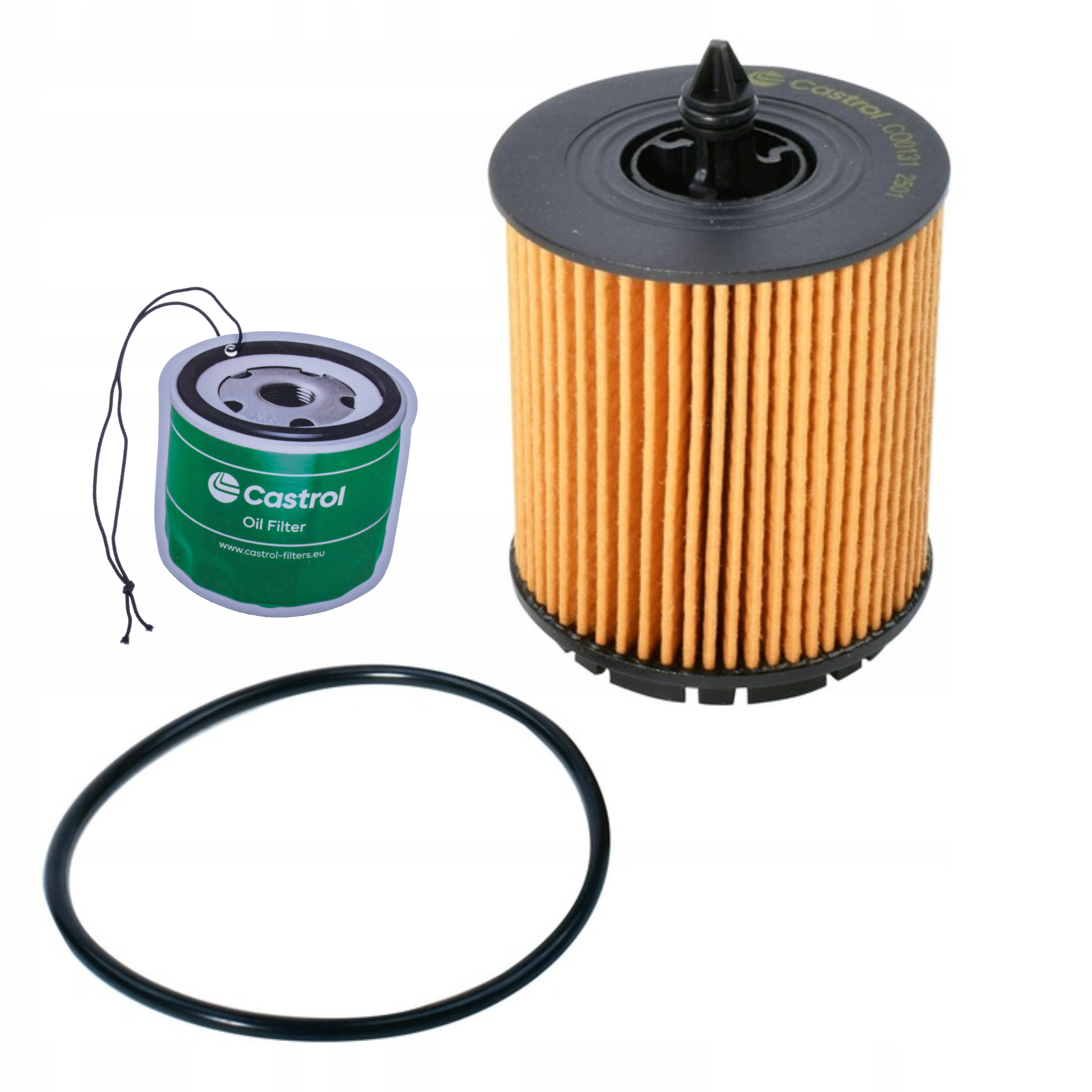 Castrol Filters Filtr Oleju CO0131 + Zawieszka Zapachowa gratis