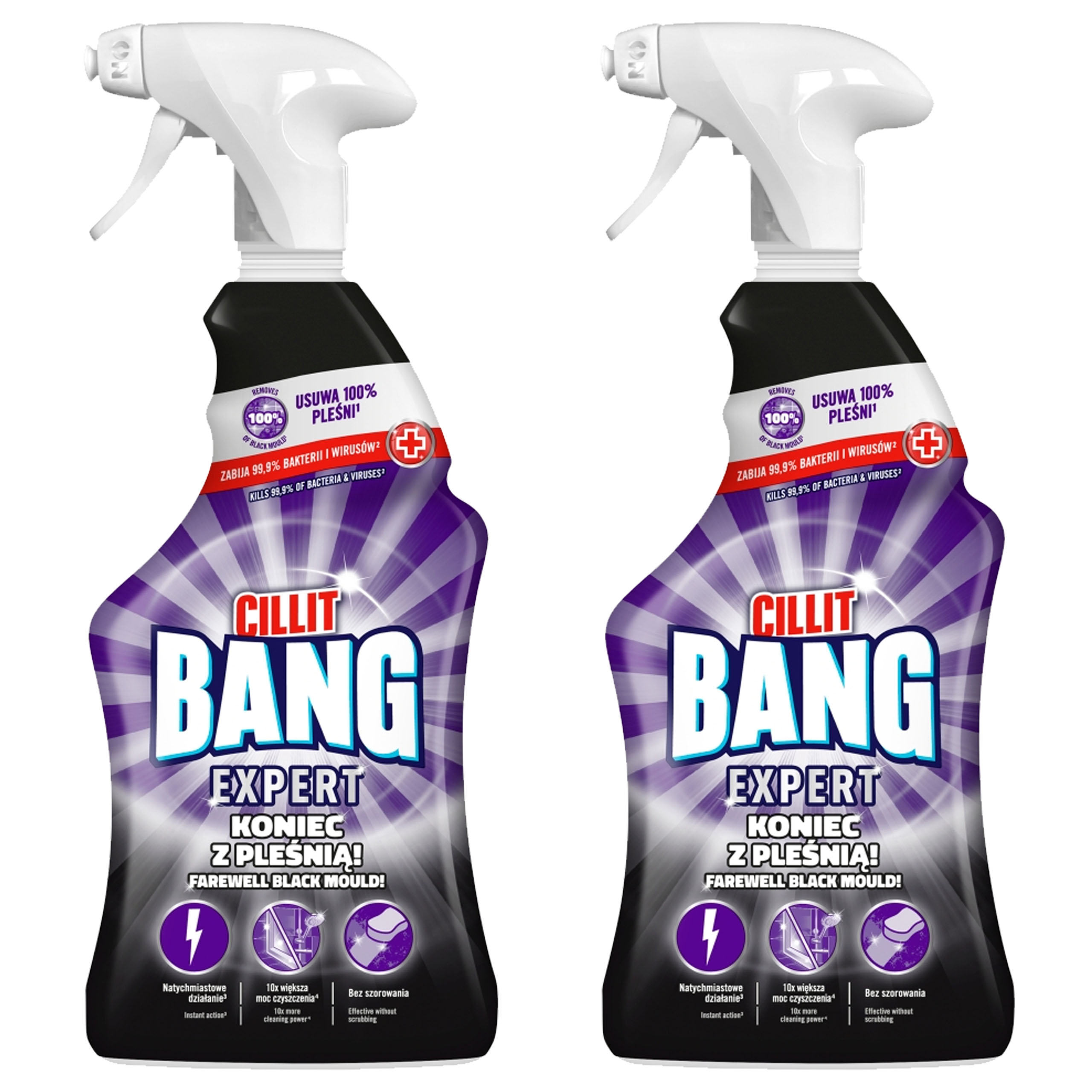 067309 Cillit Bang Pow Cle Pleś i Czarn x2