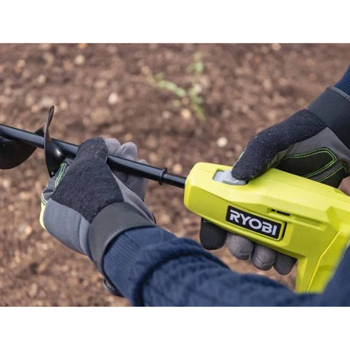 RYOBI Wiertnica Glebowa 18V