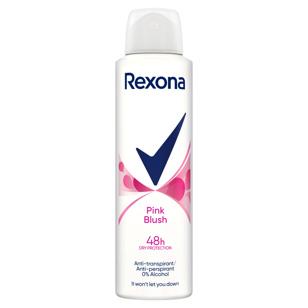 Rexona MotionSense Pink Blush antyperspirant w aerozolu dla kobiet 150 ml