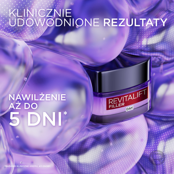 L’Oréal Revitalift Filler Nawilżająco Wygładzający Krem Na Dzień 50ml