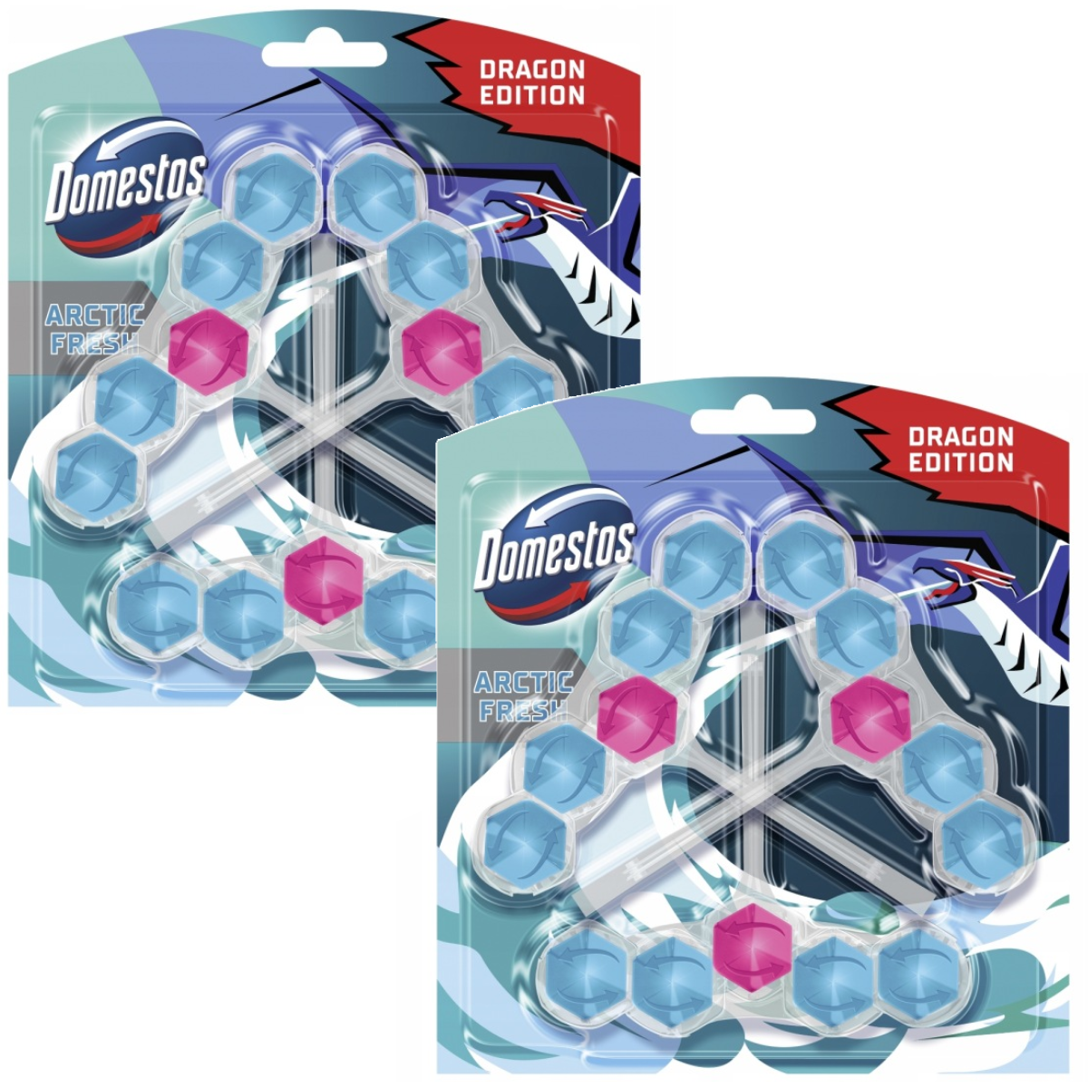 730092 DOMESTOS KOSTKA ARCTIC FRESH 3x50G x2