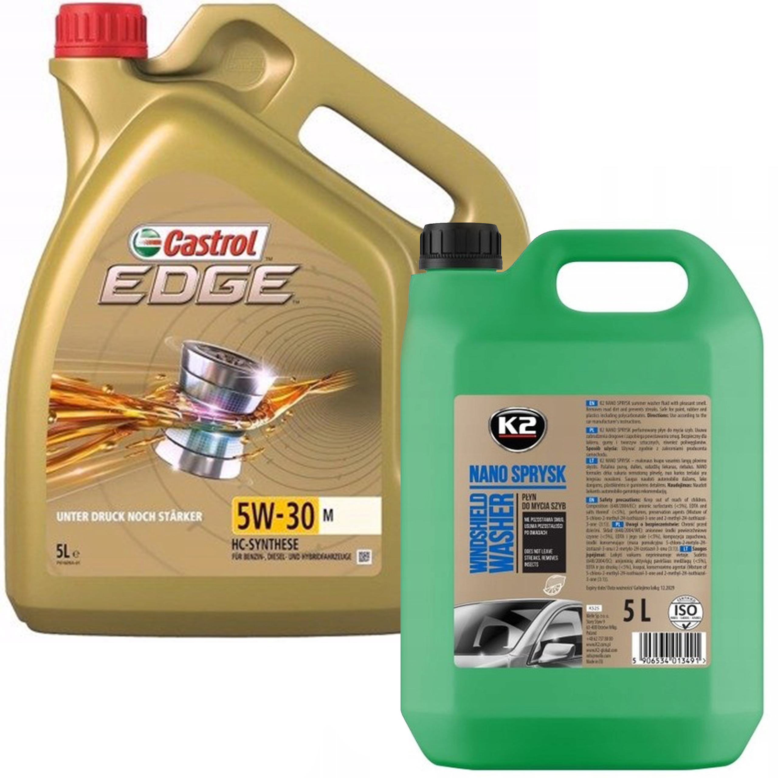 Castrol Edge 5W-30 M EF 5L 151132 + K2 K525